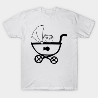 Piranha in a Stroller T-Shirt